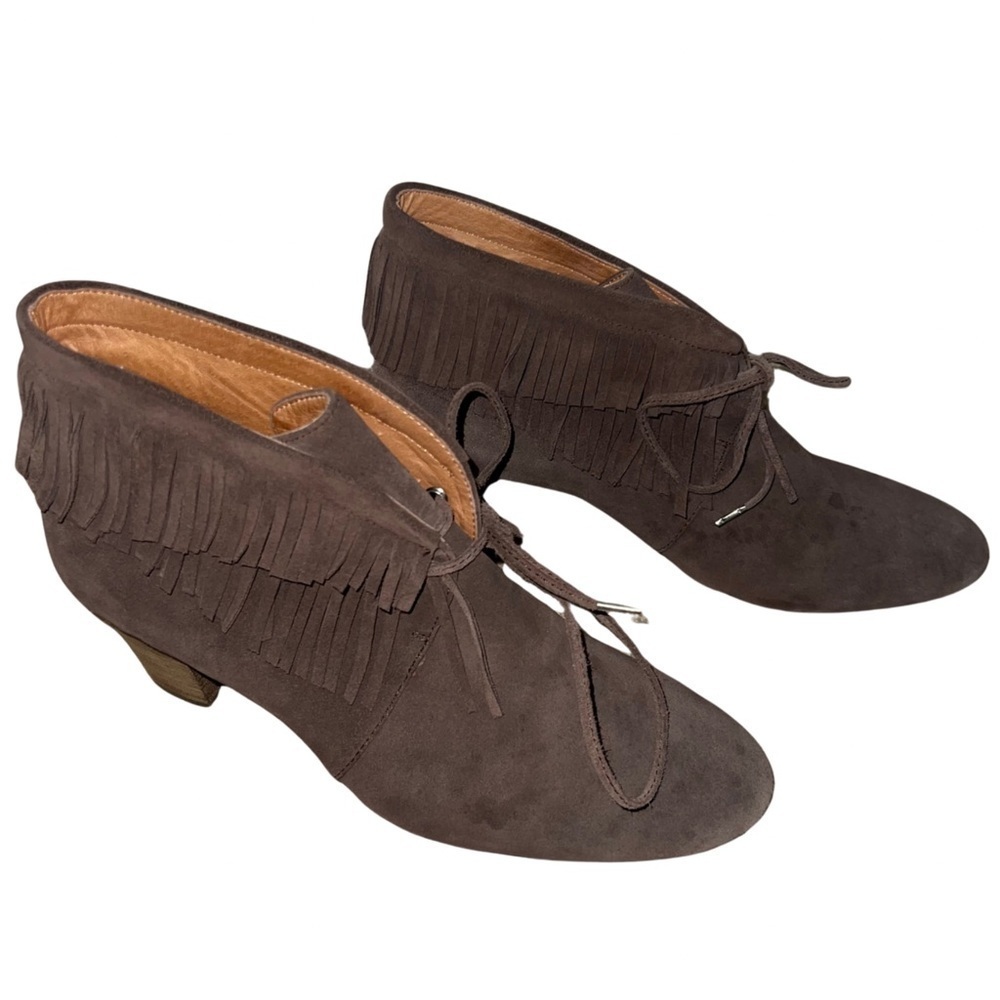 Gentle Souls by Kenneth Cole Women’s Bettie Leather Ankle Boots Size 11M